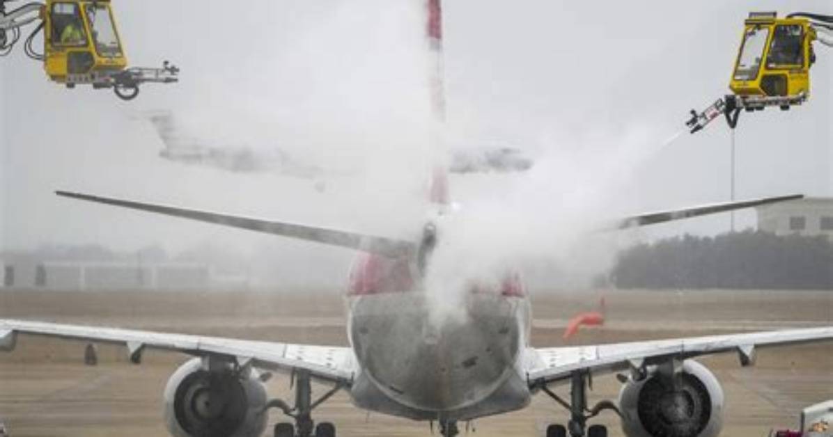 Flights Canceled, at Least 2 Dead as Ice Storm Freezes Us