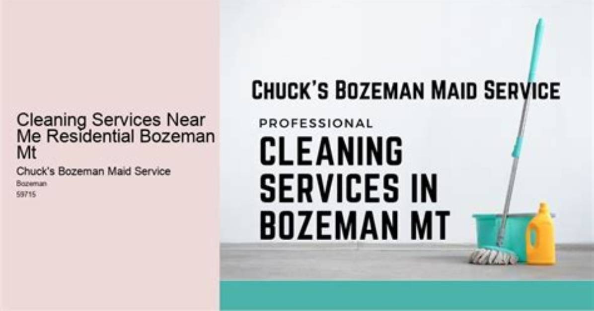 Flood Cleaning Services Near Me Bozeman Mt