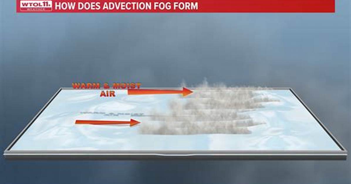 Fog Is More Likely to Form When Air Temperatures Are