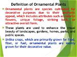 For Ornamental Purposes Meaning?