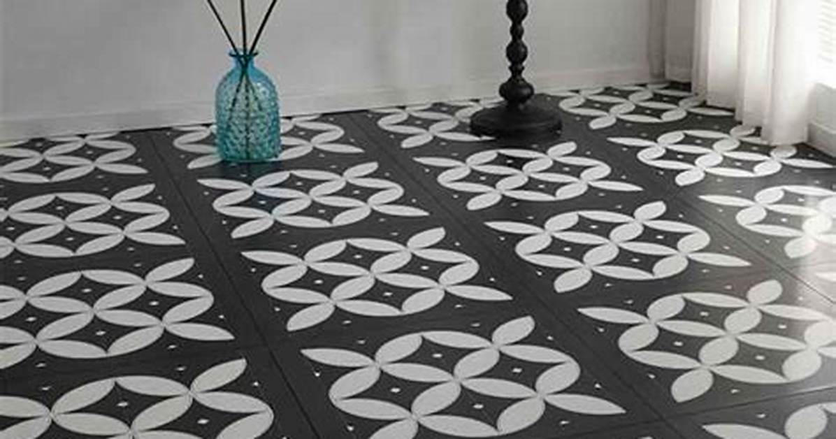 Four Leaf Clover Laminate Design