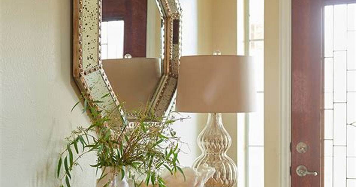 Foyer Table Entryway Decorating Ideas