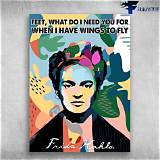 Frida Kahlo: 'Feet, What Do I Need You for When I Have Wings to Fly?'