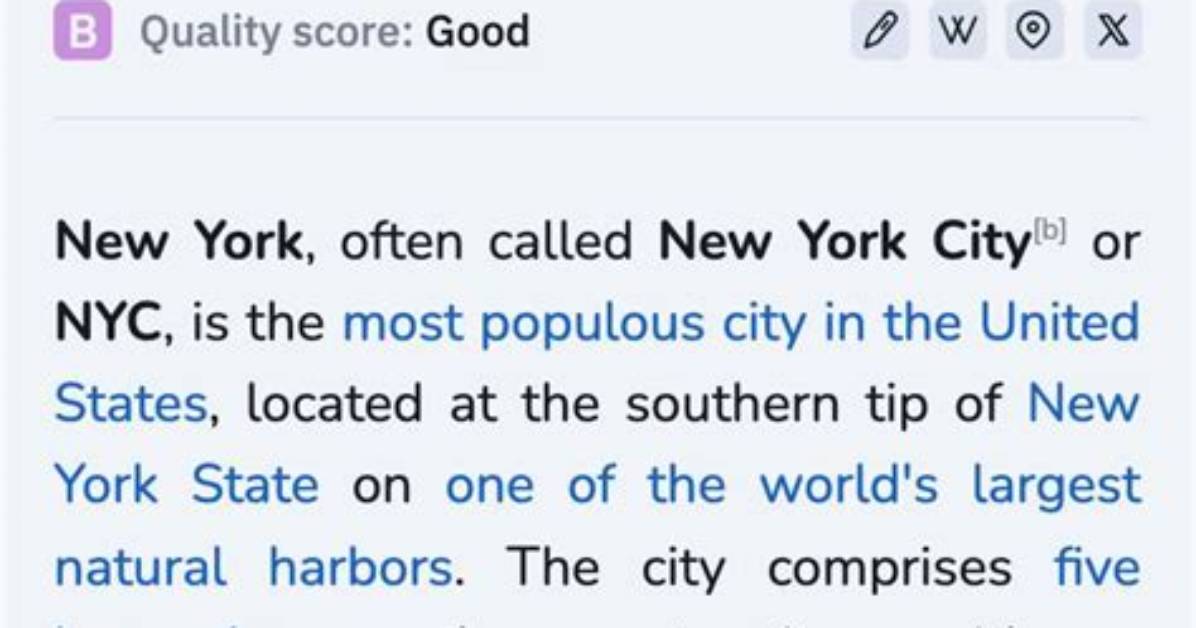 From Wikipedia to Age and Beyond
