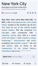 From Wikipedia to Age and Beyond