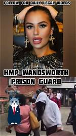 Full Wandsworth Hmp Guard Video - Exclusive Footage