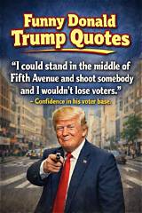 Funny Trump Quotes: a Collection of Memorable and Entertaining Remarks