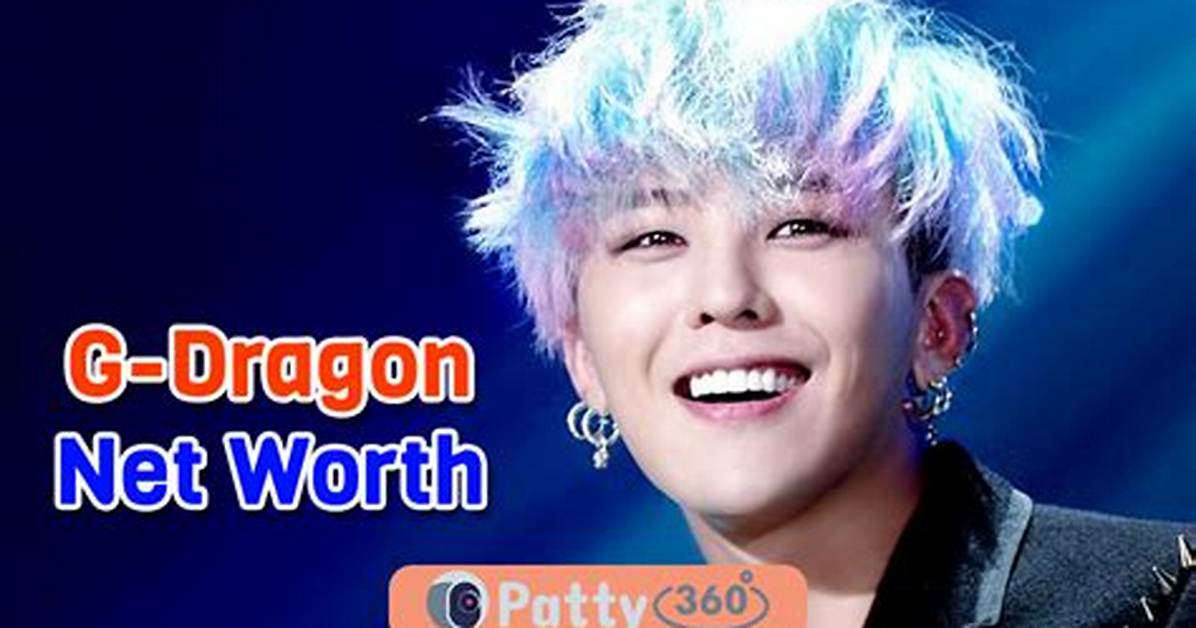 G Dragon Net Worth Details