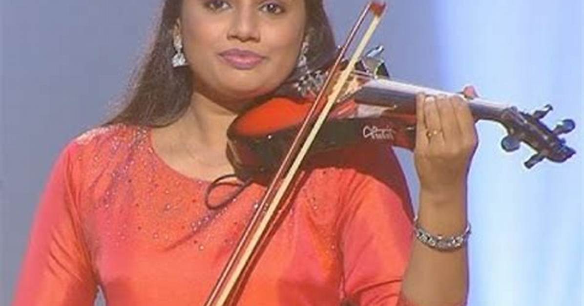 Ganga Sasidharan Renowned Violinist