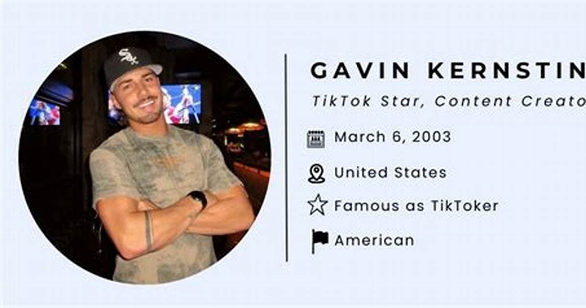 Gavin Kernstine Net