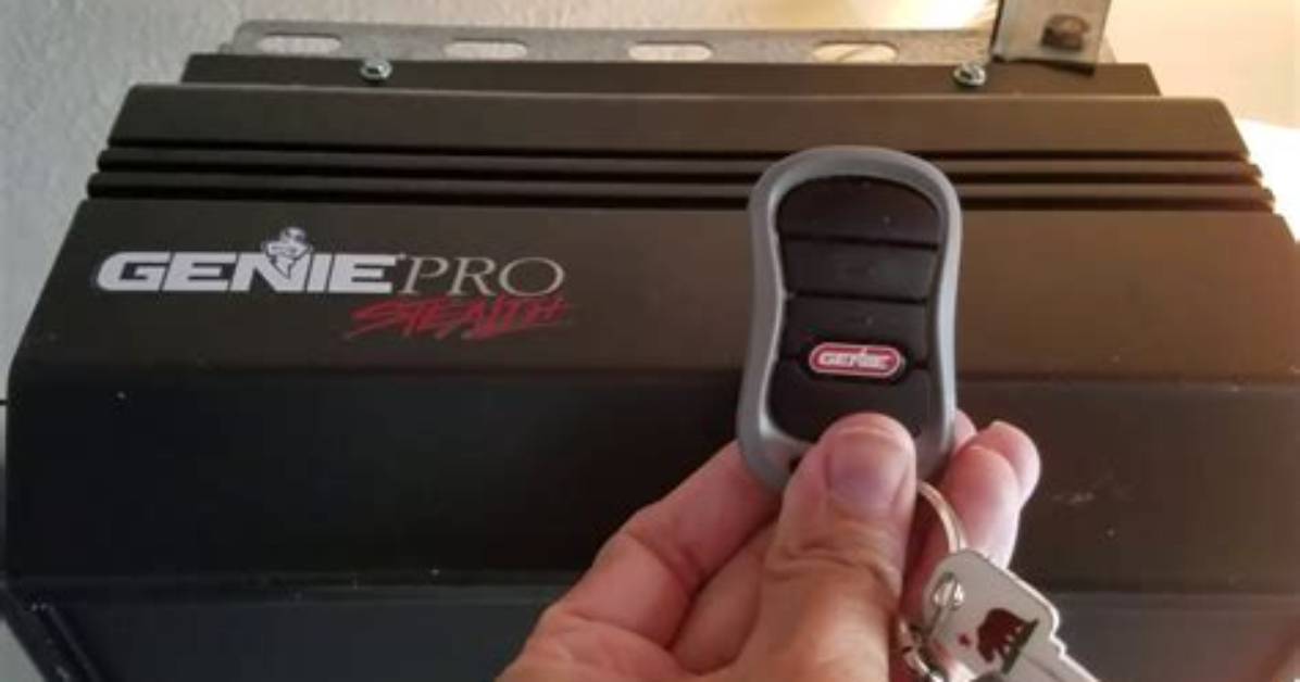 Genie Pro Max Remote Parts