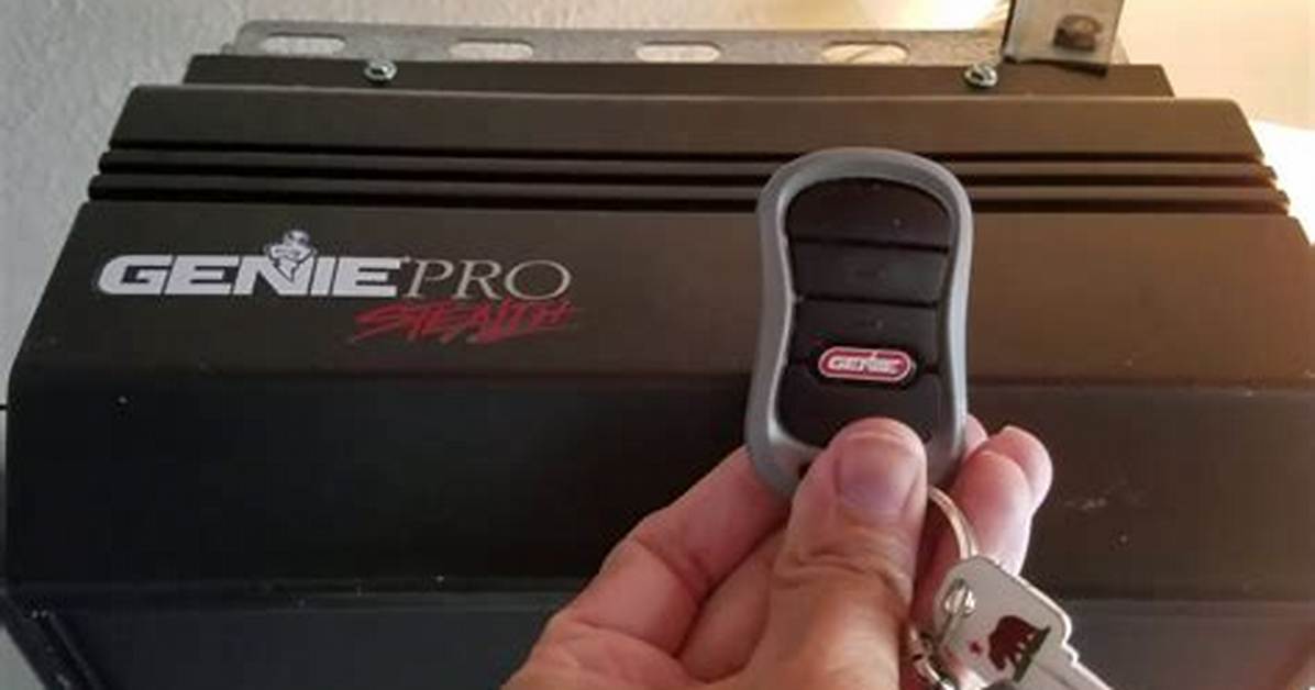 Genie Pro Max Remote