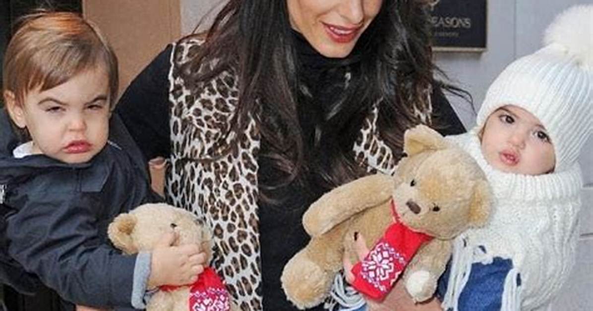 George Clooney's Adorable Twins: Unseen Photos