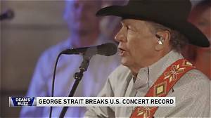 George Strait Breaks Us Concert Attendance Record: Record-Breaking Show!