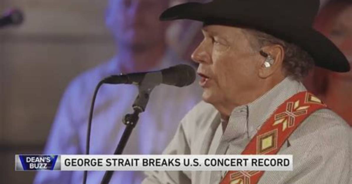 George Strait Breaks Us Concert Attendance
