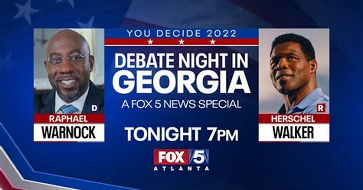 Georgia Senate Candidates Raphael Warnock and Herschel Walker Will Advance to a December Runoff Election