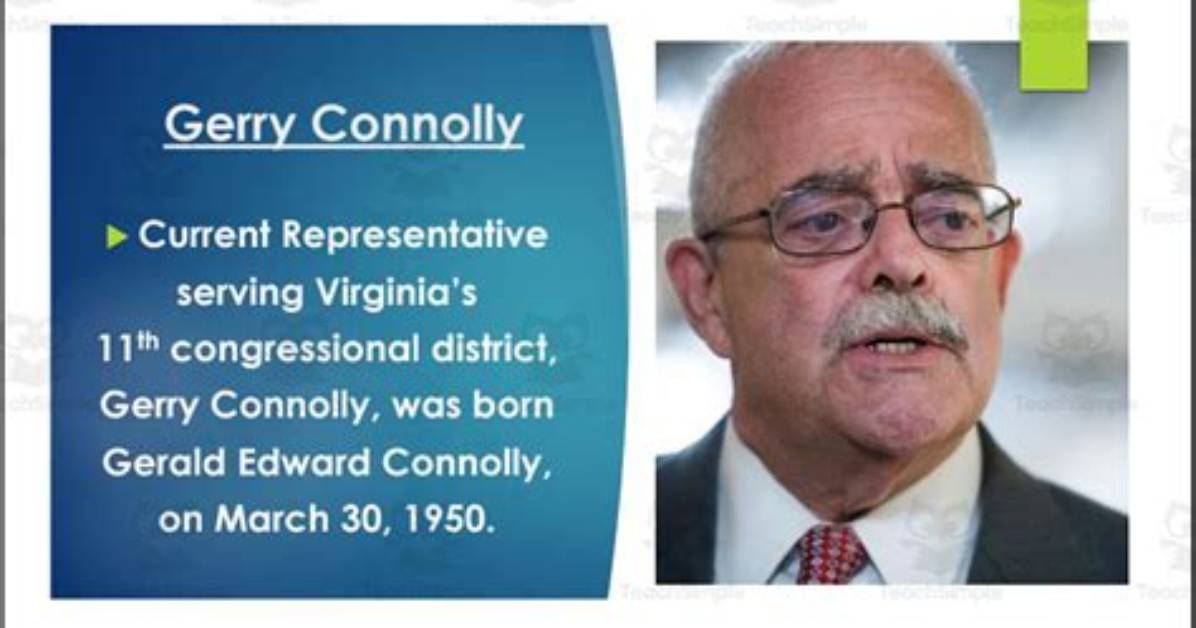 Gerry Connolly Bio, Wiki, Wife, Congressman, Politician, and Net Worth