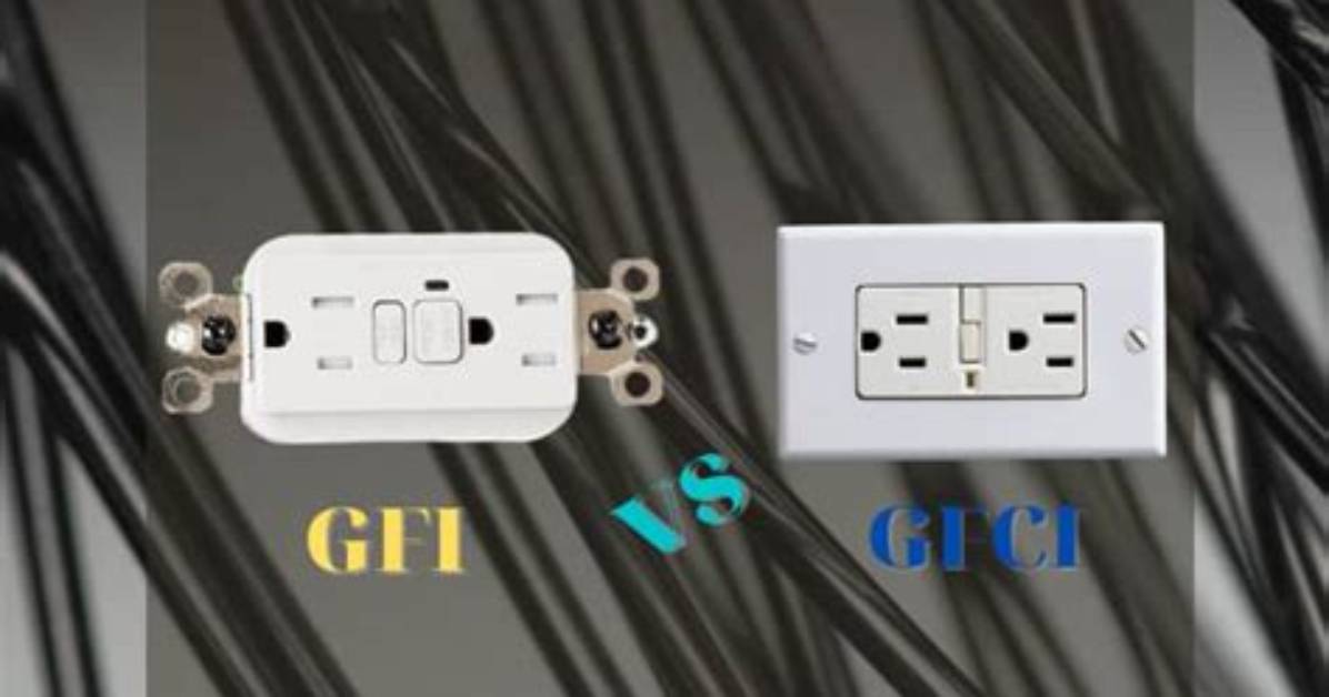 Gfi vs Gfci