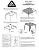 Greatland Outdoors Sun Shelter Canopy Assembly Instructions
