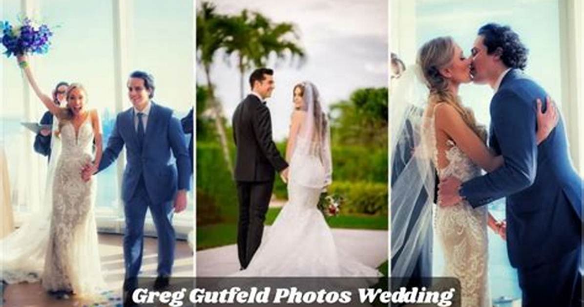 Greg Gutfeld Wedding Photos: Exclusive Pics & Details