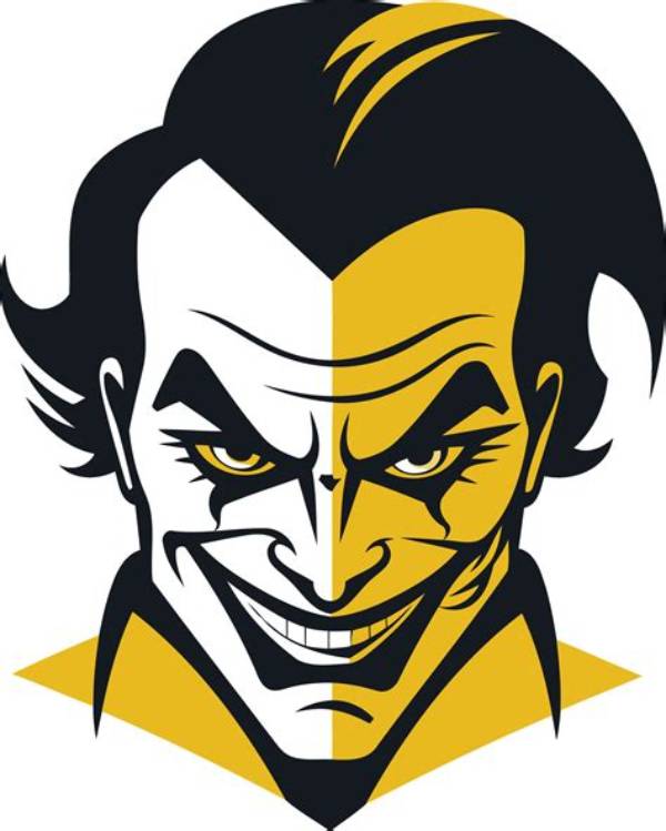 Grinning Joker Face: Photos & Images