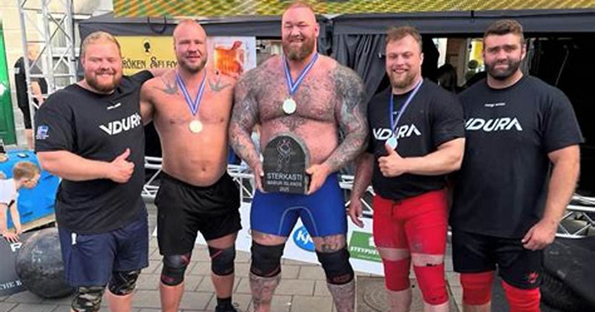 Hafthor Bjornsson's Brothers: Meet the Strongest Family?