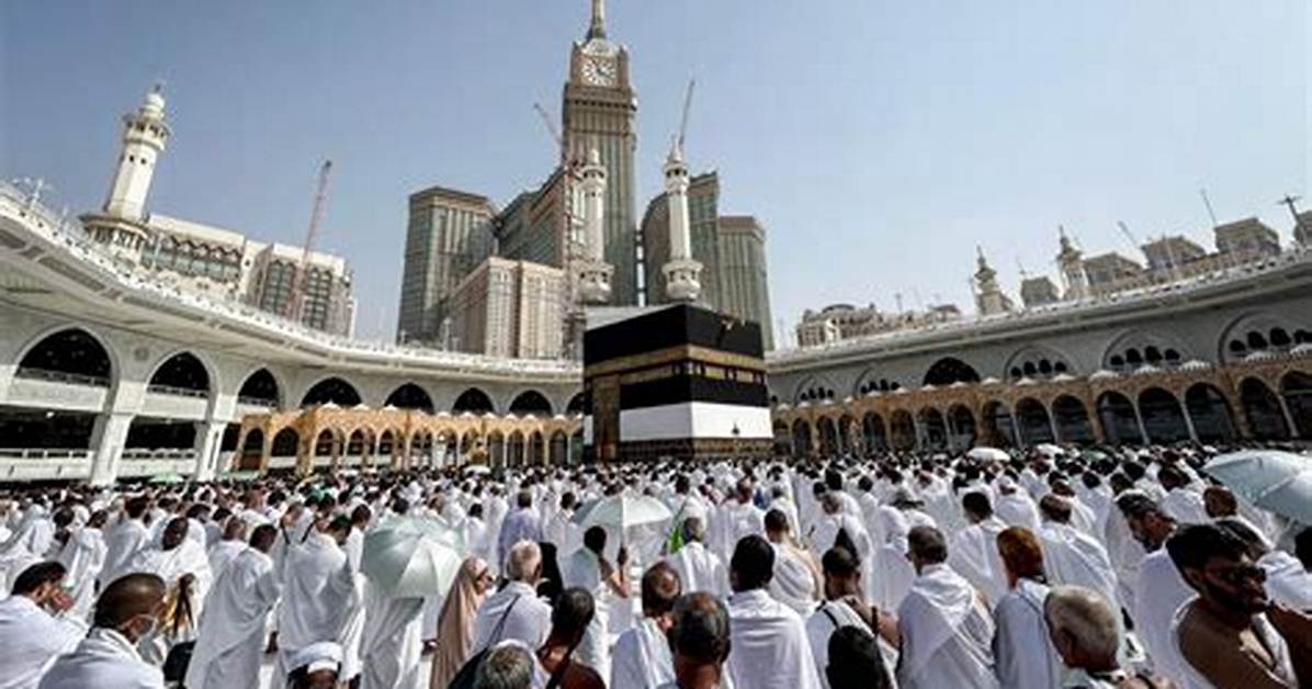 Hajj 2024 over 1 5M Pilgrims Arrive in Saudi Arabia as Rites