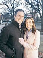 Hallie Jackson and Doug Hitchner