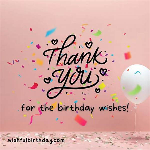 Happy Birthday and Thank You Message
