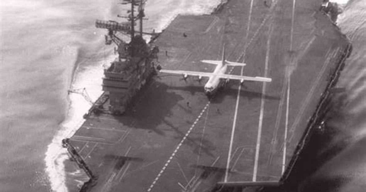 Has a C-130 Landed on an Aircraft Carrier?