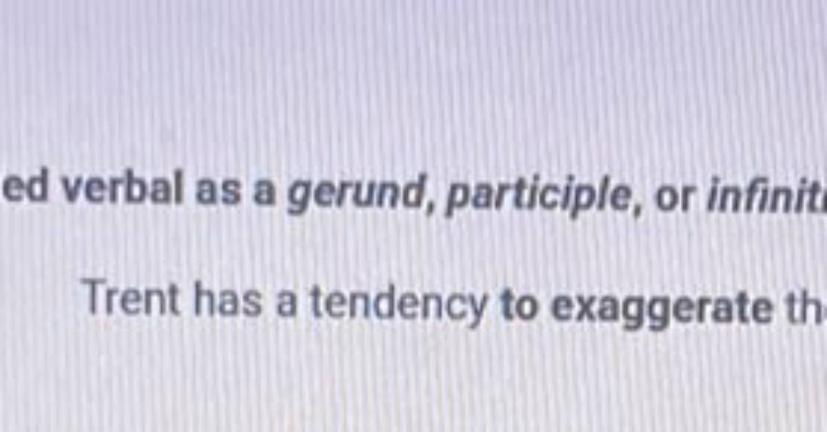 Has Tendency to Exaggerate?