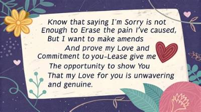 Heart Touching Sorry Messages for Ex Girlfriend