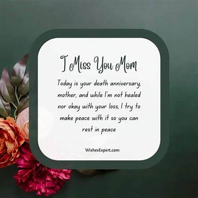 Heartfelt Death Anniversary Messages for a Mother: Honoring Her Memory
