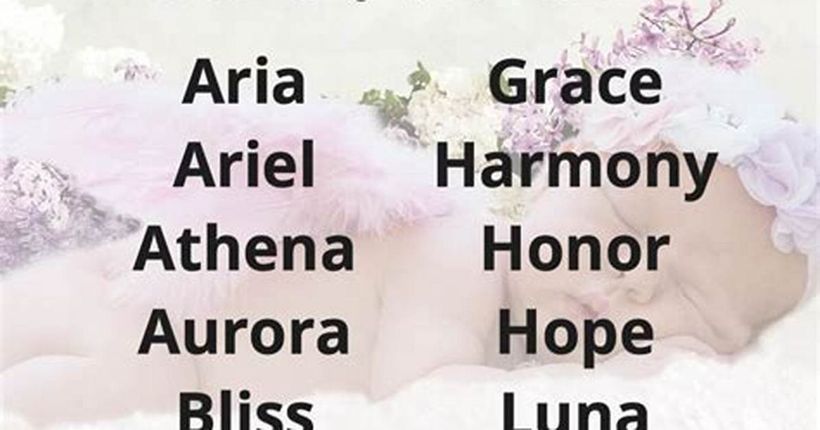 Heavenly Female Names