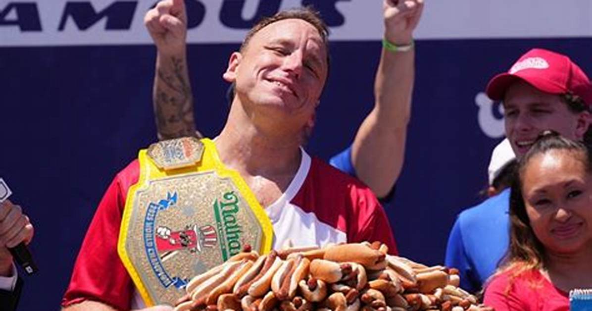 Here S Joey Chestnut S Earning Impressive Eating Records 2018 Net