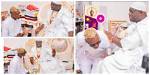 Hermes Joins Ooni of Ife, Oba Adeyeye Enitan to Celebrate His Birthday Party