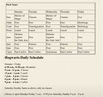 Hermione's 6Th Year at Hogwarts: Schedule Revealed!