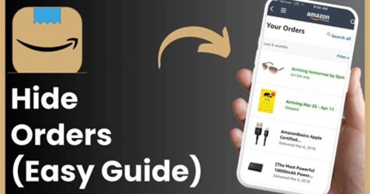 Hide Purchase on Amazon