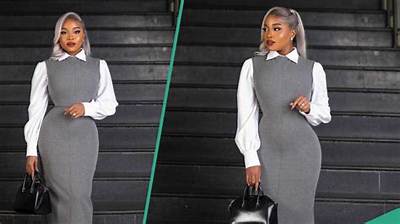 Hilda Baci Recreates Veekee James' Outfit, Fans Compare, Pick Who Rocked It Better: "No Difference"