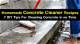 Homemade Concrete Cleaner & Degreaser