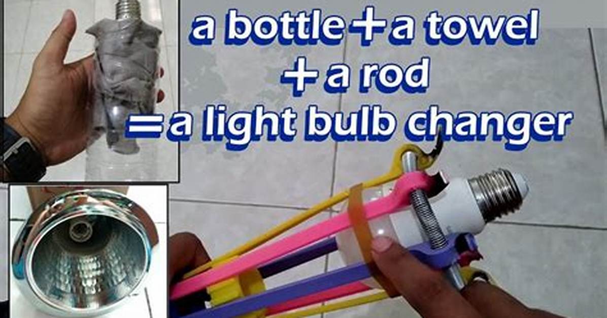 Homemade Lightbulb Changer | Homesteady