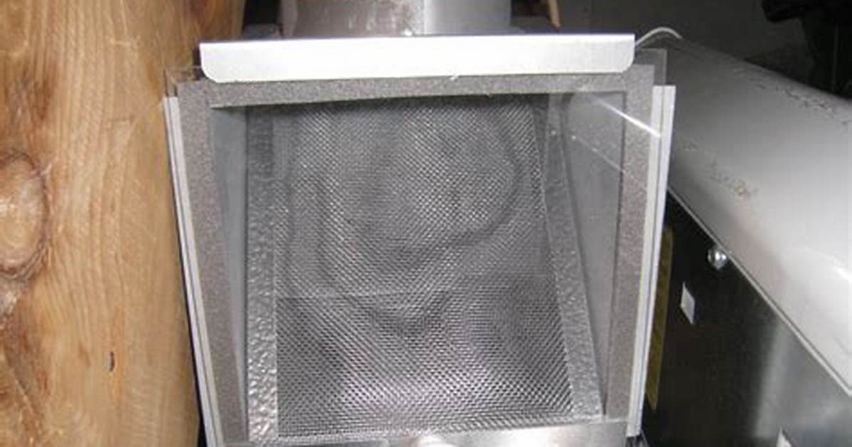 Homemade Lint Trap