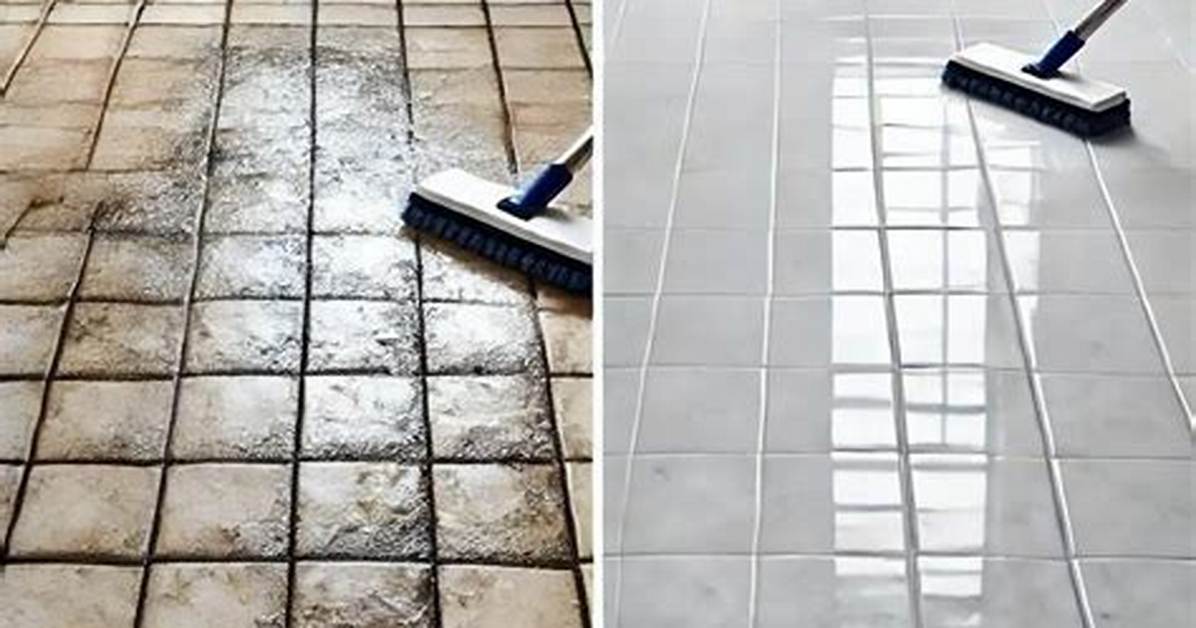 Homemade No Residue Floor