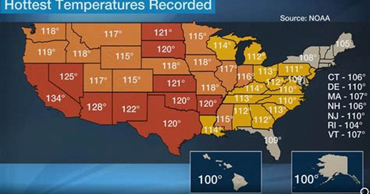 Hottest and Coldest Temperatures Ever in Charlotte on March 21