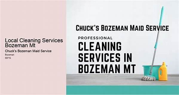 House Cleaning Services in My Area Bozeman Mt