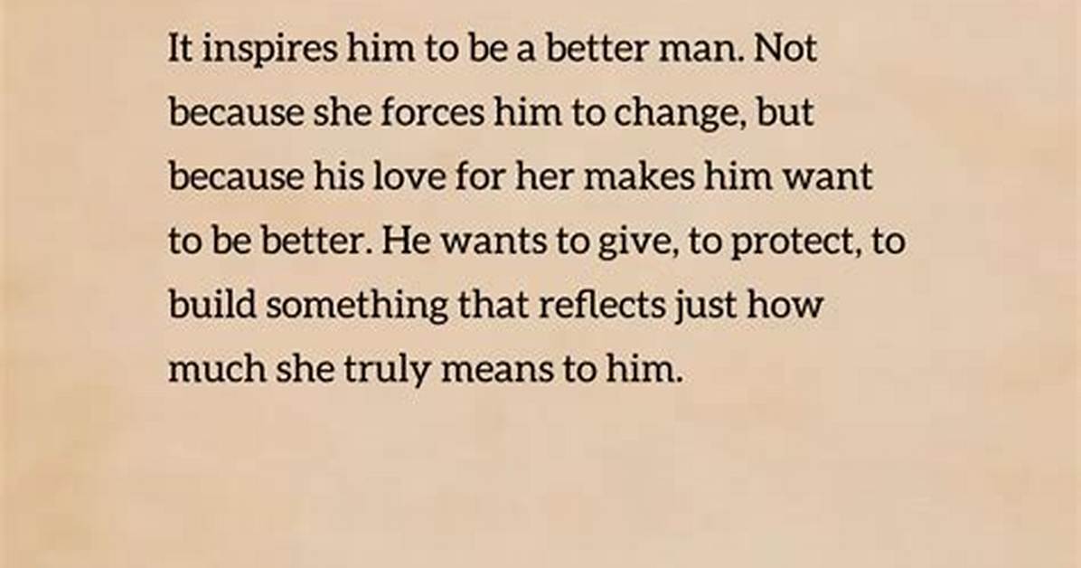 How a Man Feels When He Is in Love?