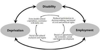 How Are Employment Poverty and Disability Related?