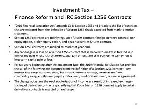 How Are Section 1256 Contracts Taxed?