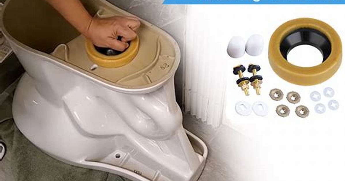 How Are Wax Toilet Bowl Rings