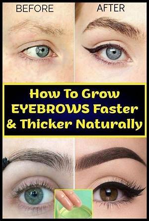 How Can I Enlarge My Eyebrows Naturally?